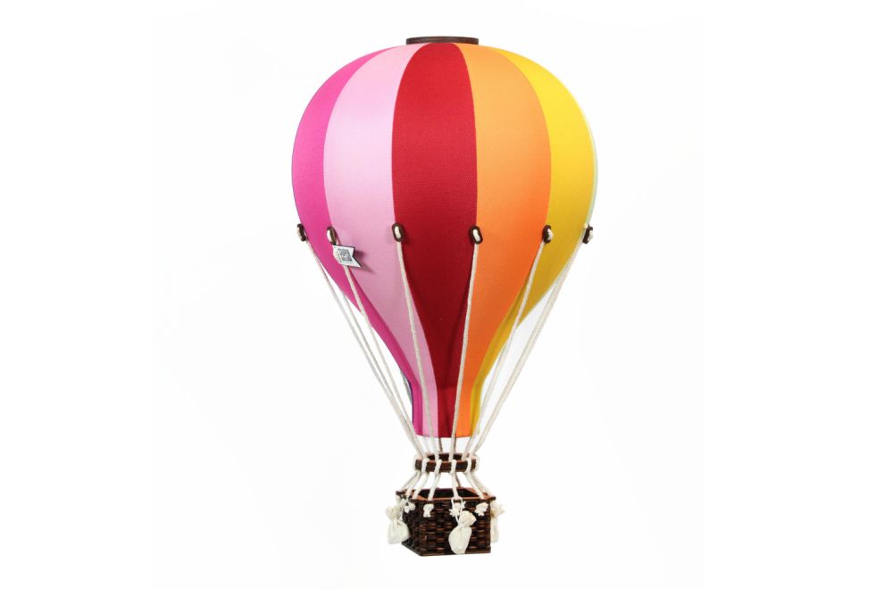 Regenbogen-Heißluftballon