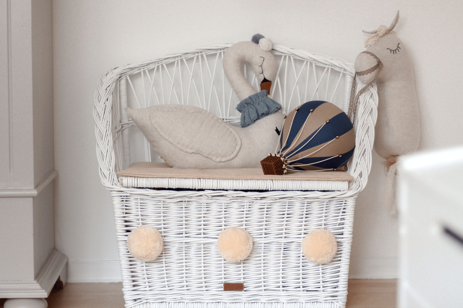 Navy & Beige Hot Air Balloon