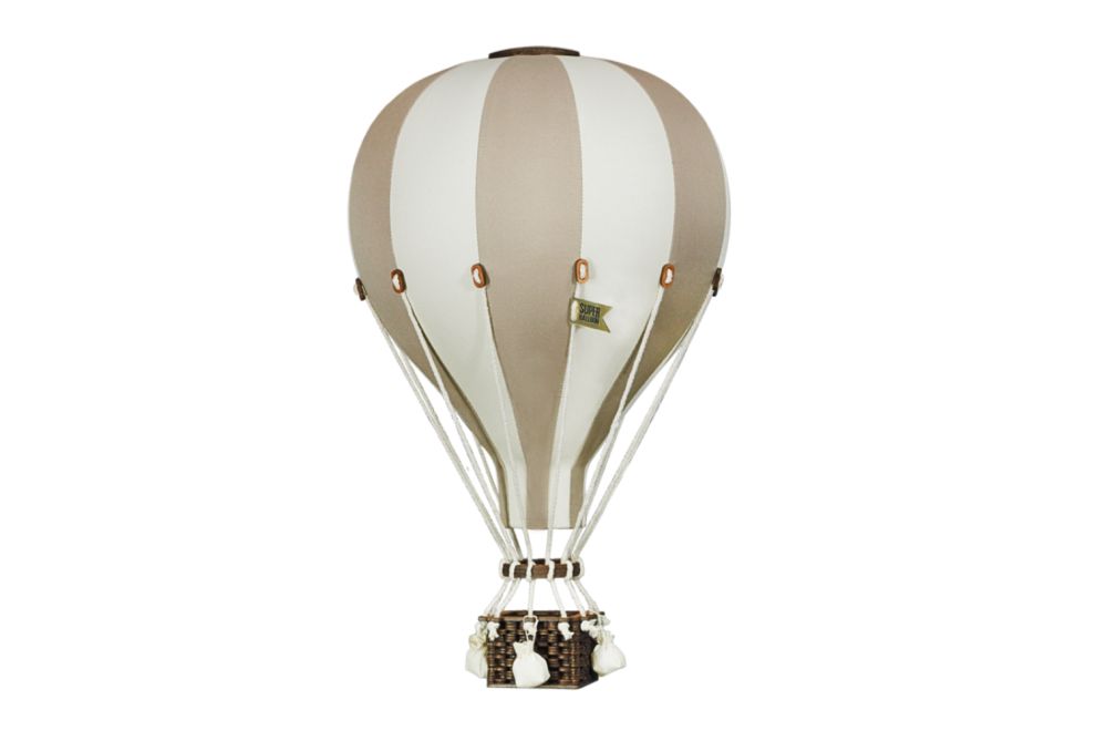 Beige & Ecru Hot Air Balloon