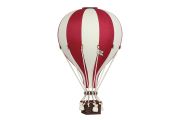 Bordeaux & Ecru Heißluftballon