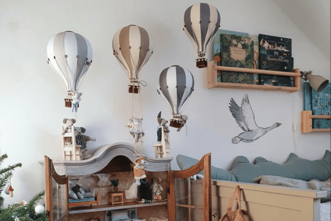 Montgolfière Tmavě šedá