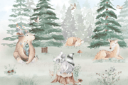 Carta da Parati Foresta 2.7m x 3m
