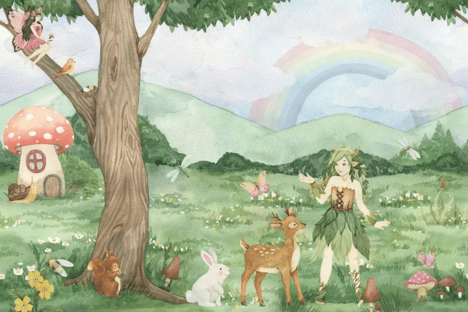 Carta da Parati Savana 2.7m x 3m Carta da Parati Savana 2.7m x 3m