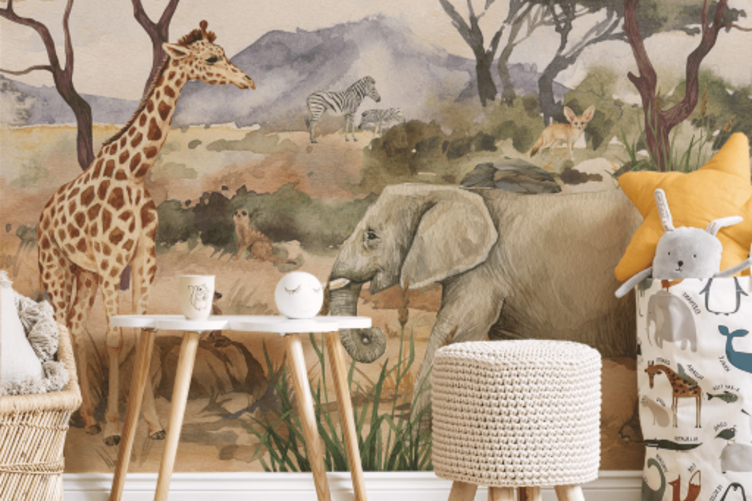 Papier Peint Savane 2,7m x 3m