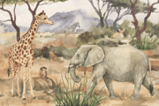 Carta da Parati Savana 2.7m x 3m