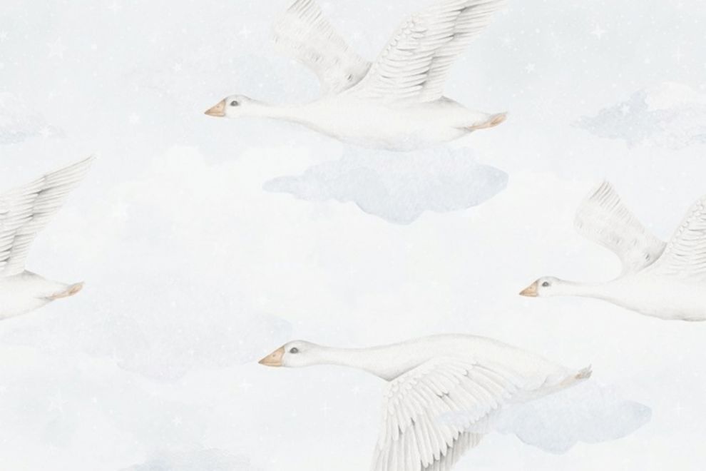Flying Geese Wallpaper
