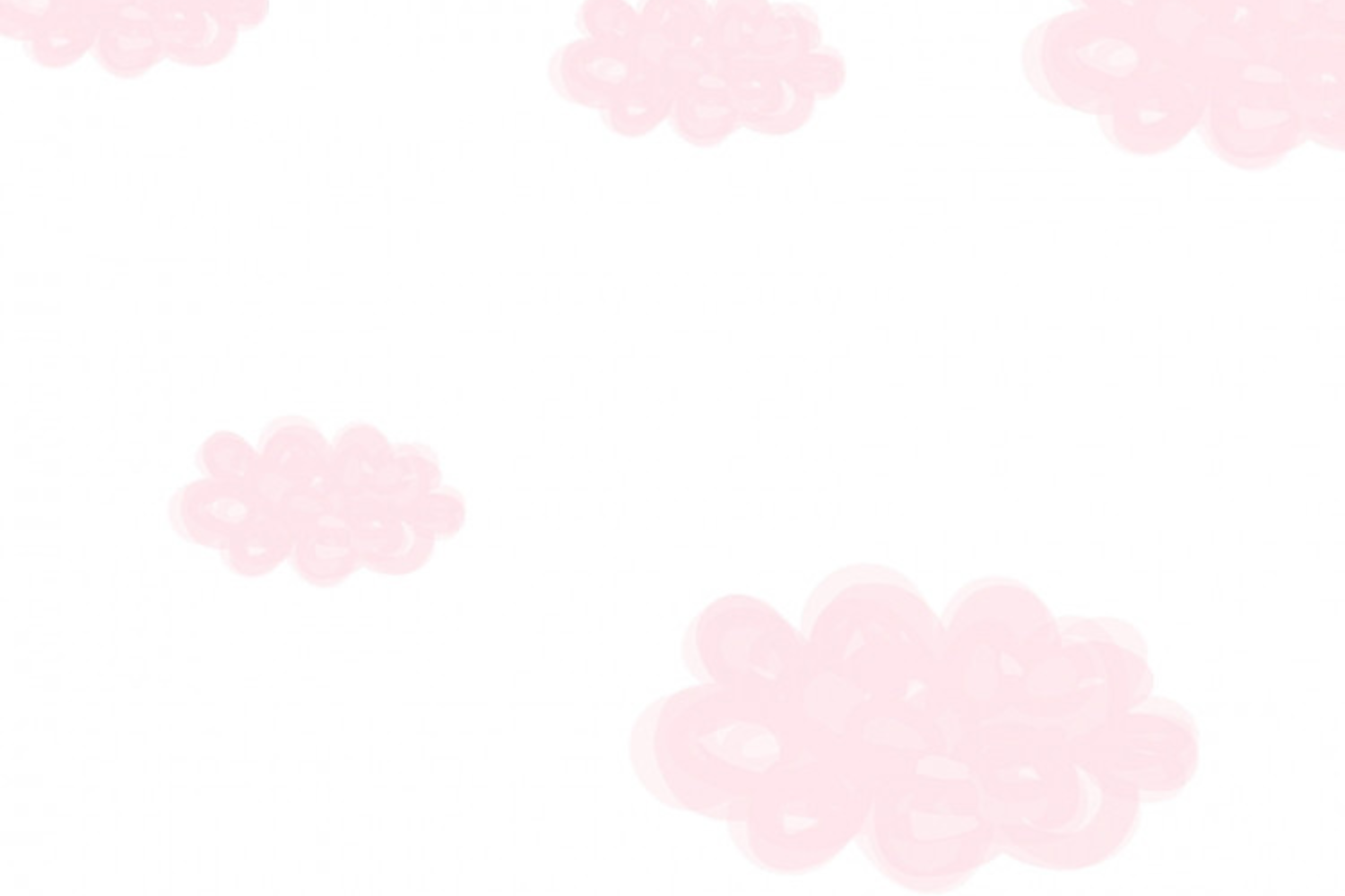 Sticker Nuages Pastel