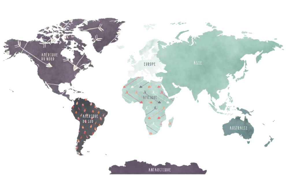 Mint World Map
