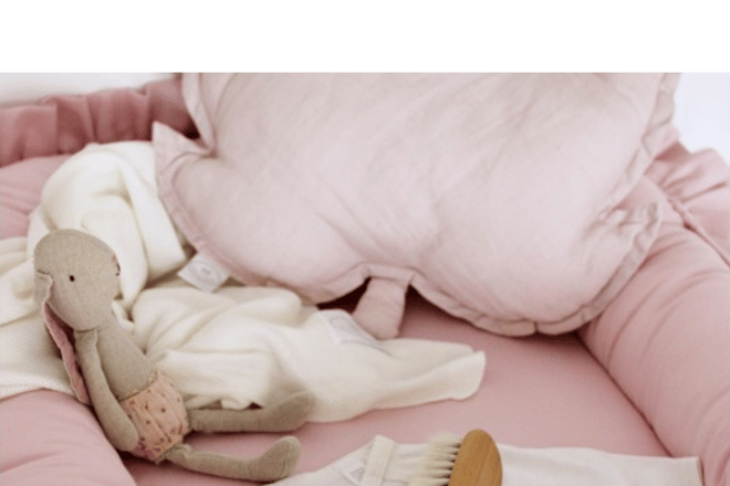 Redutor de cama Blush com Véus