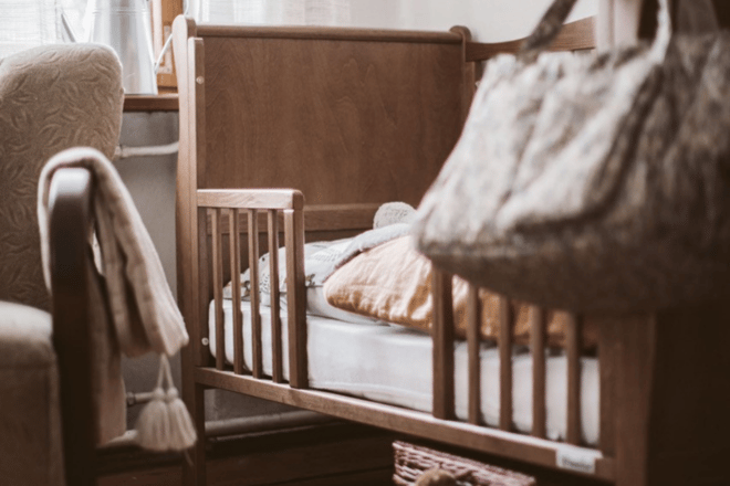 Barreiras de Entrada Média para Cama Bebê - Vintage