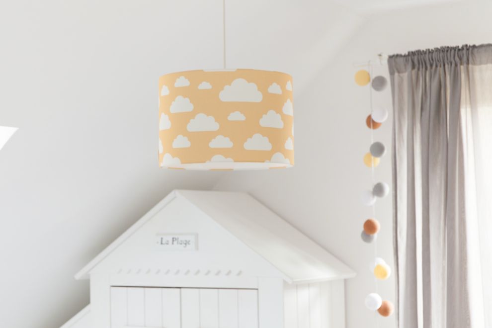 Yellow Clouds Ceiling Lamp