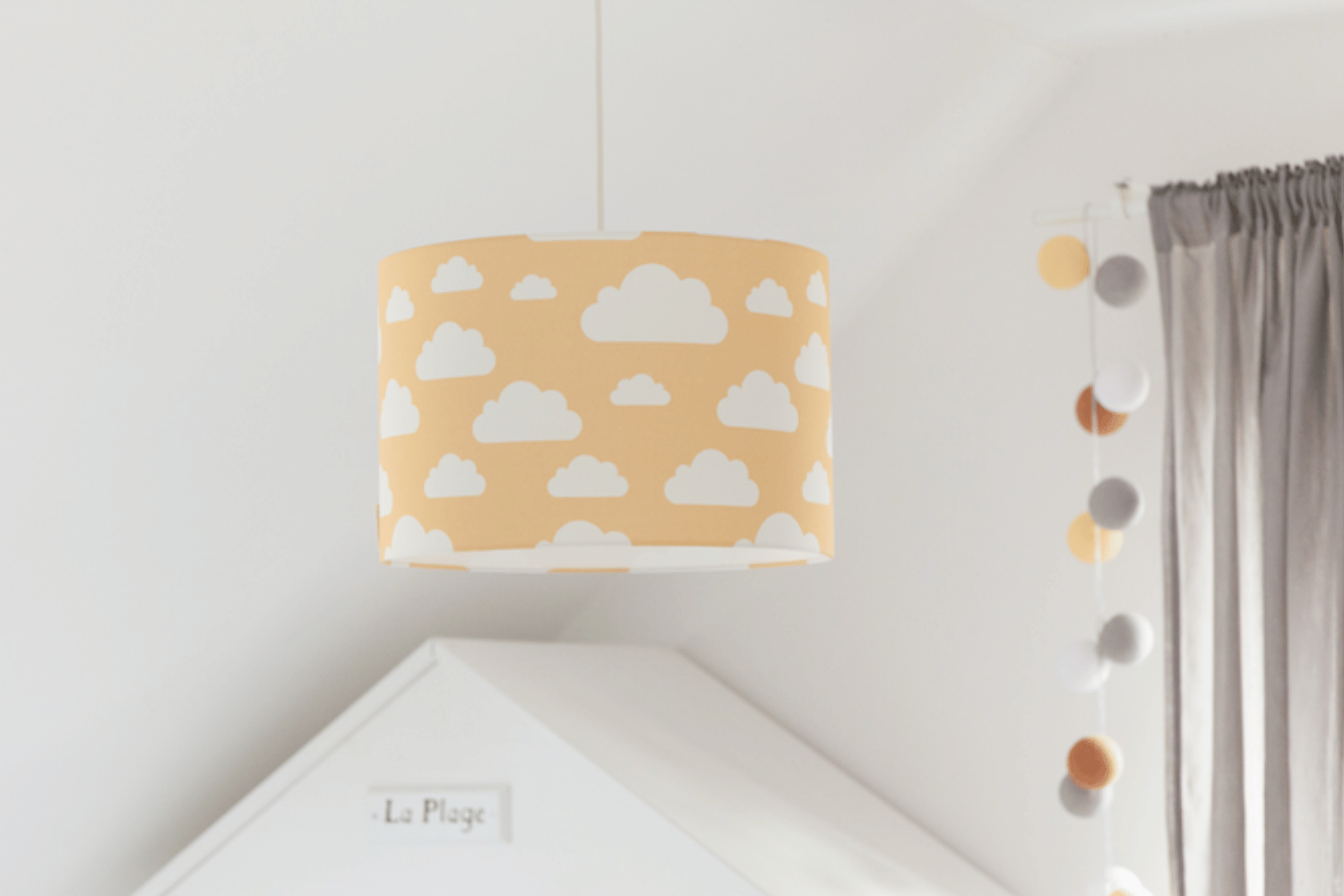 Yellow Clouds Ceiling Lamp