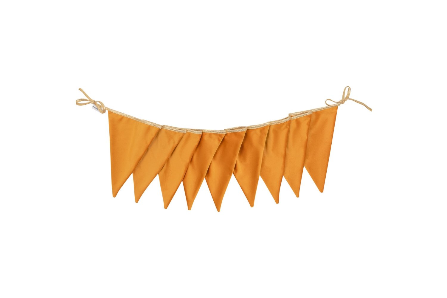 Velour Garland Gold