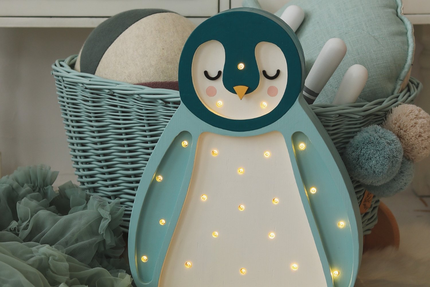 Little Lights Baby Penguin Lamp