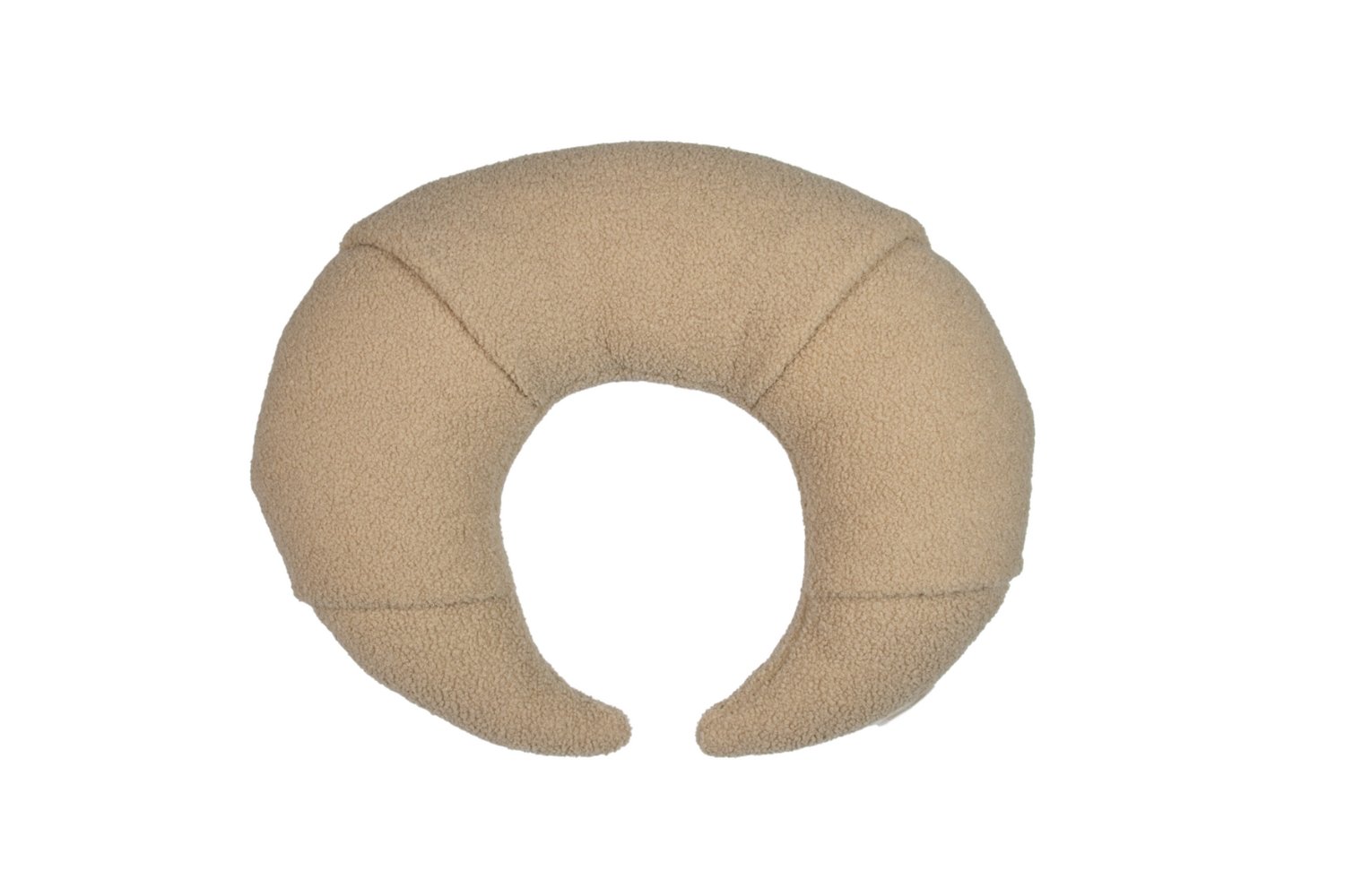 Croissant Nursing Pillow - Vanilla Boucle