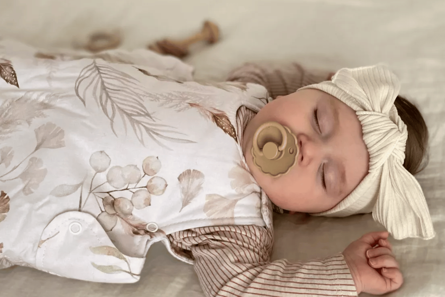 Boho Babyschlafsack mit Beinen