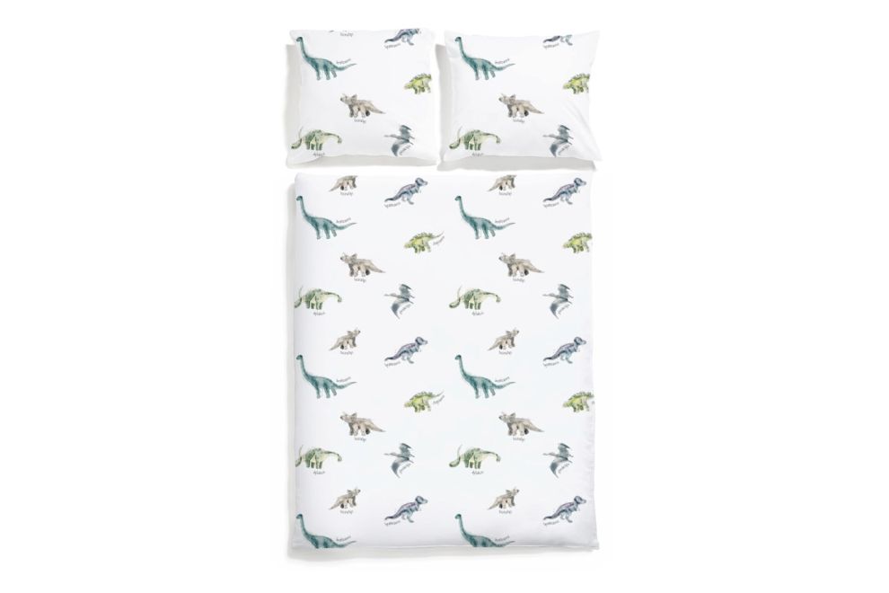 Monochrome clearance dinosaur bedding