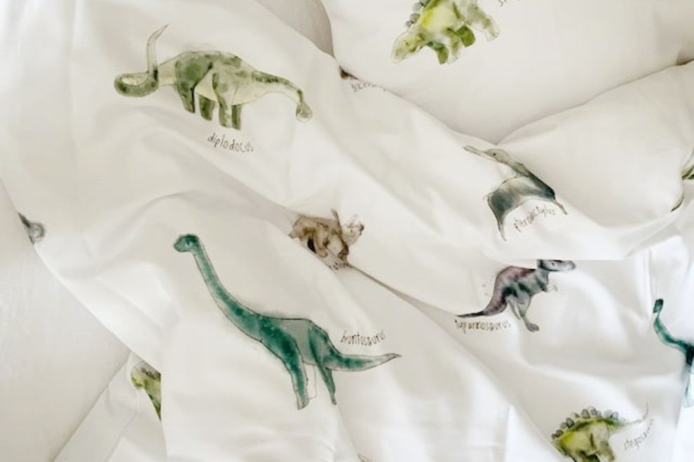 Juego de ropa de cama Dinosaurios 140x200cm