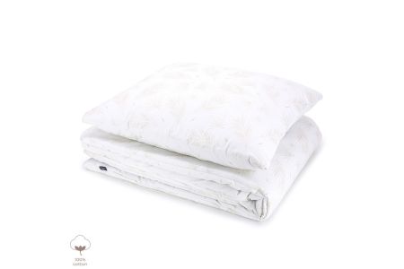 Cotton 120x170 Printed Duvet & Pillow Set - Lightness