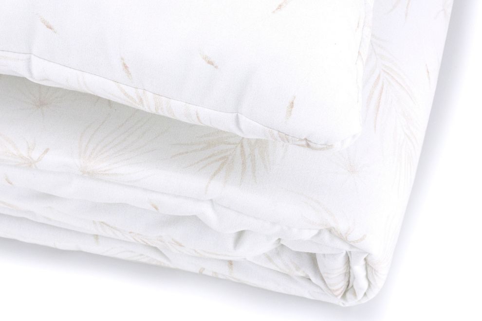 Cotton 120x170 Printed Duvet & Pillow Set - Lightness