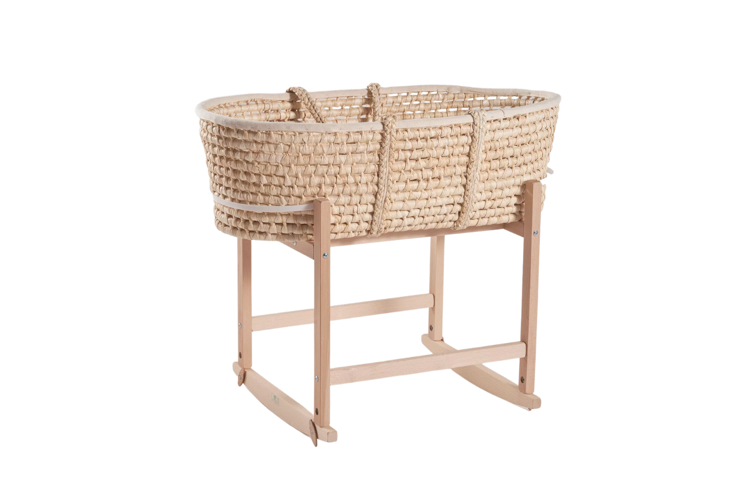 Cuna Naturaleza con Soporte Basculante