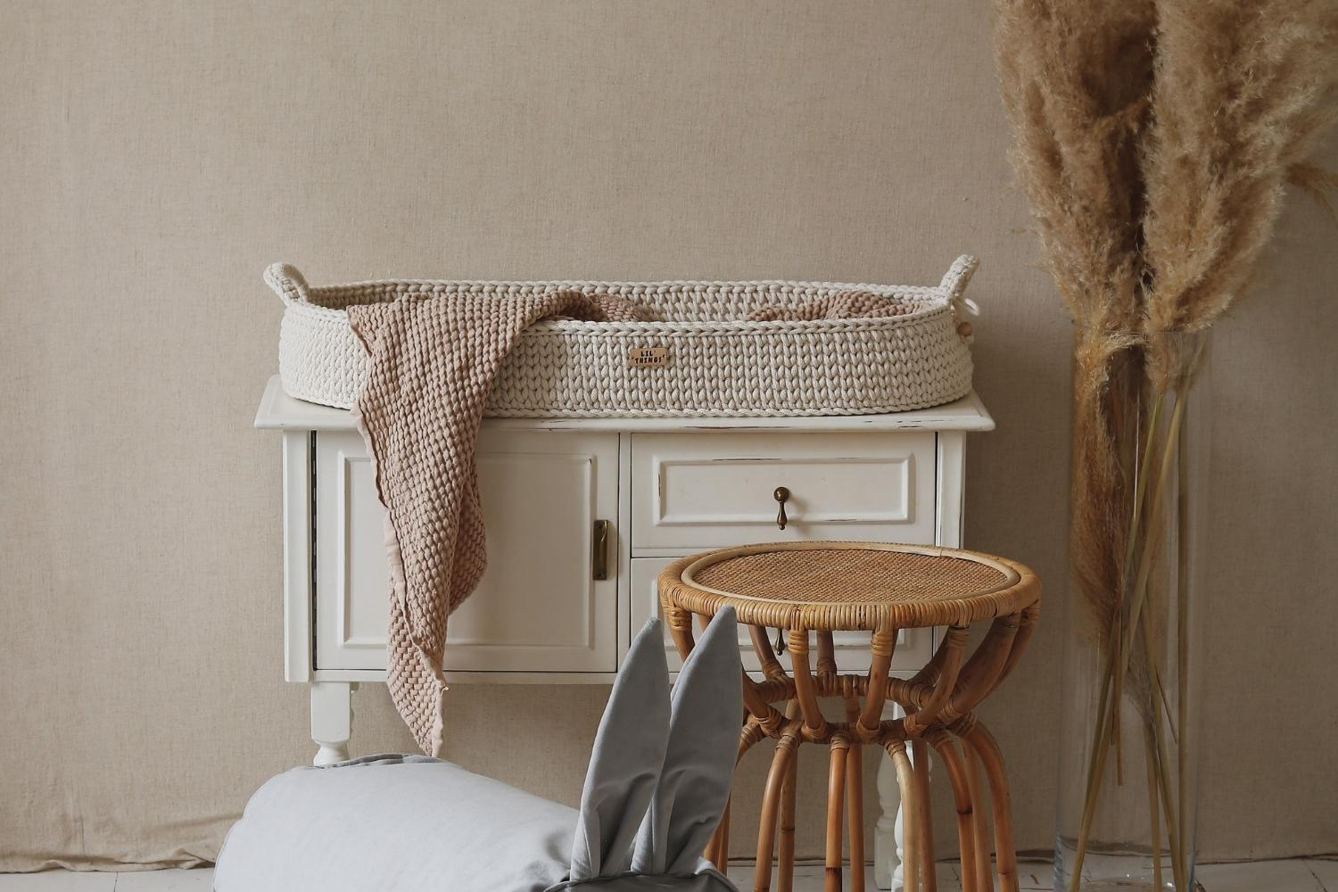 - Panier à Langer Crochet avec Matelas - Naturel - Naturel (Mon Lit Cabane) - Image 8
