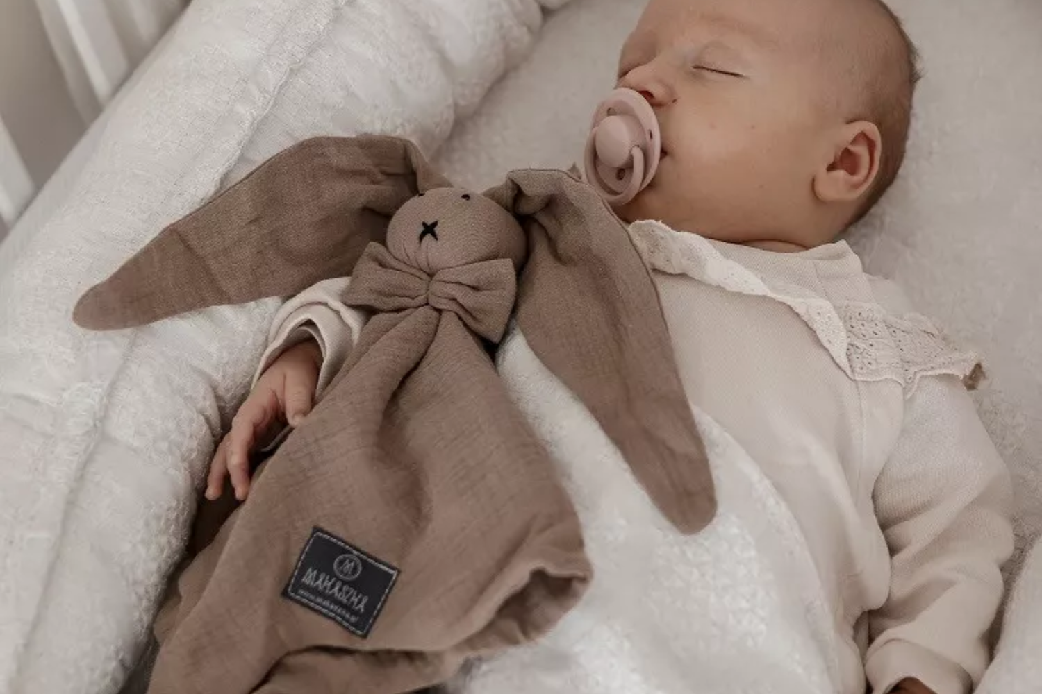 Almond Rabbit Comforter