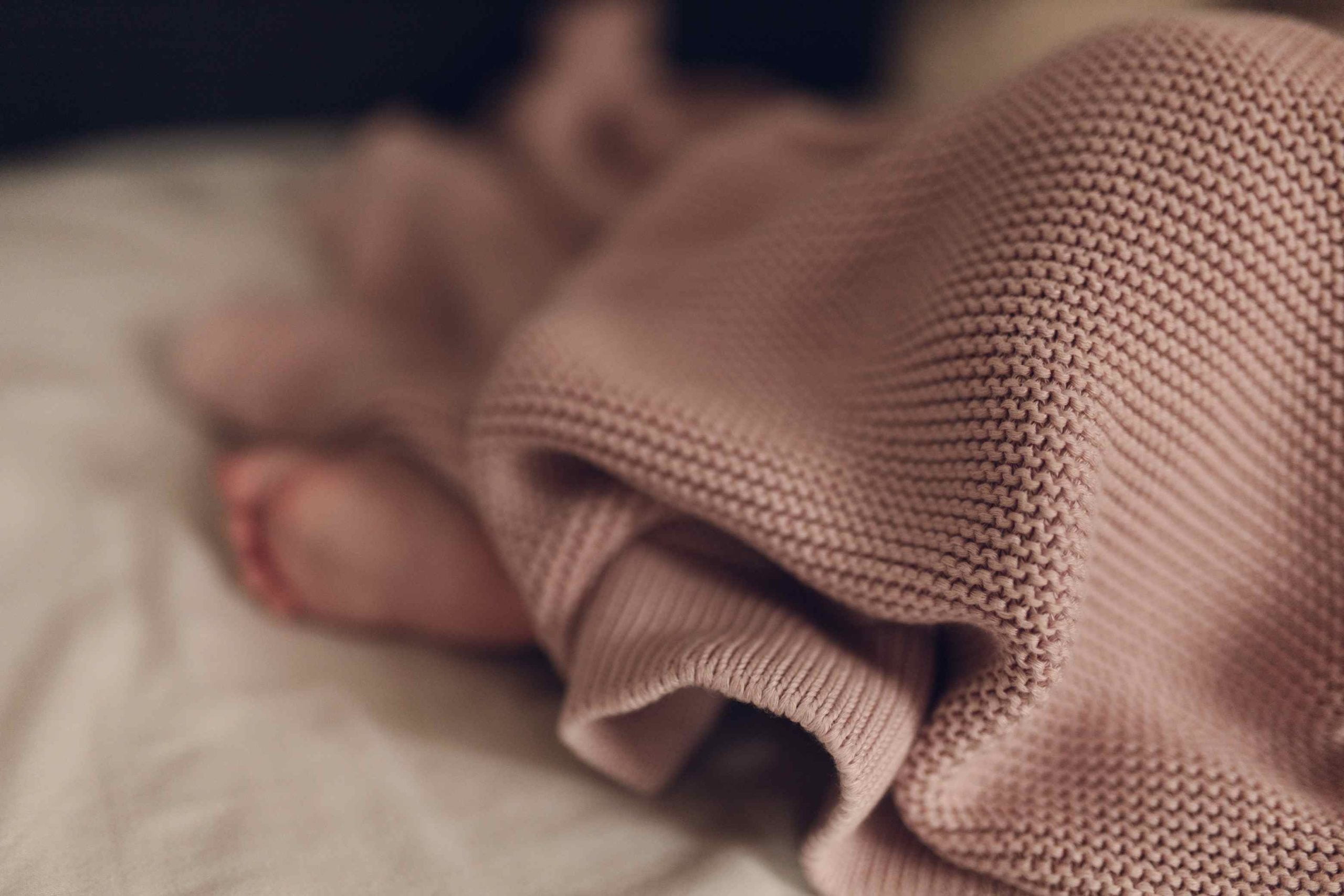 Powder Pink Bamboo Blanket