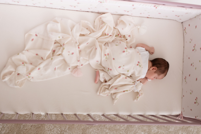 Himbeeren Bamboo Muslin