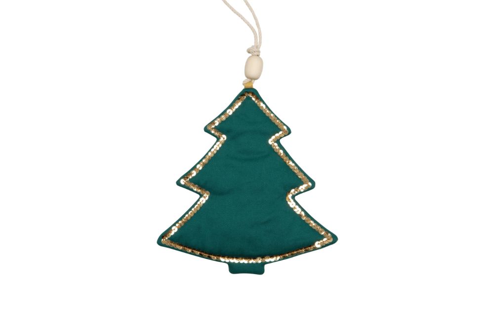 Green Christmas Tree Garland