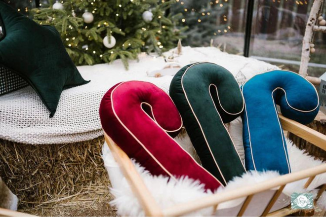 Almofada Candy Cane Almofada Candy Cane