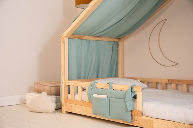 Tela Cama Casita Eucalipto - Modelo DK