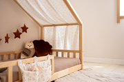 Plachta pro Postel Cabane Bavlněný Květ – Model DK