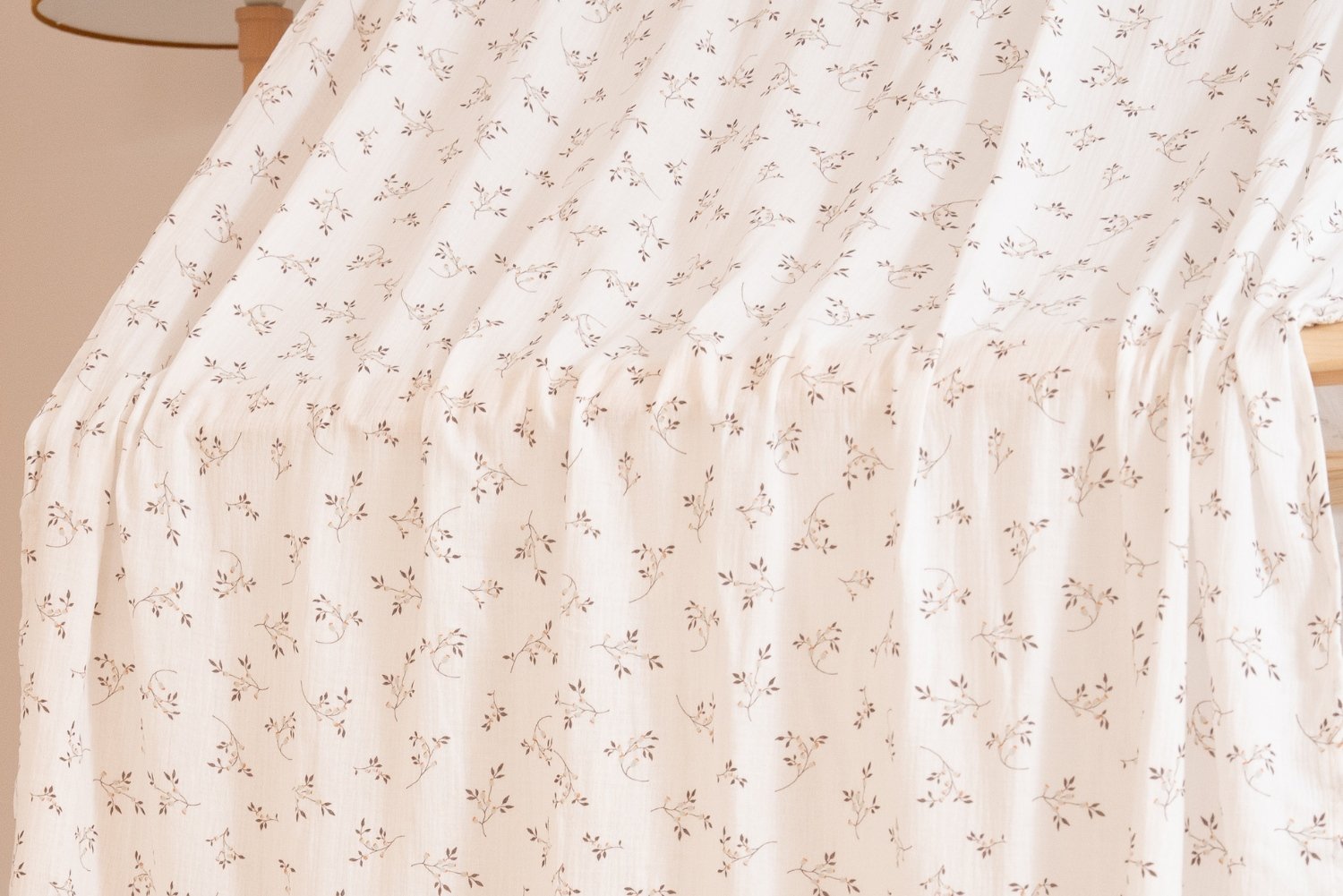 Toile de Lit Cabane Fleur de Coton - Modèle DK