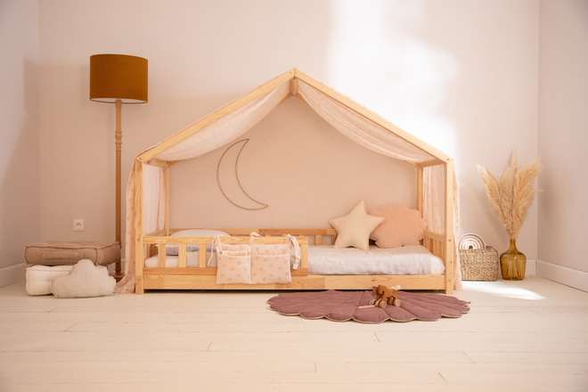 Plachta pro Postel Cabane Vintage Květiny – Model DK