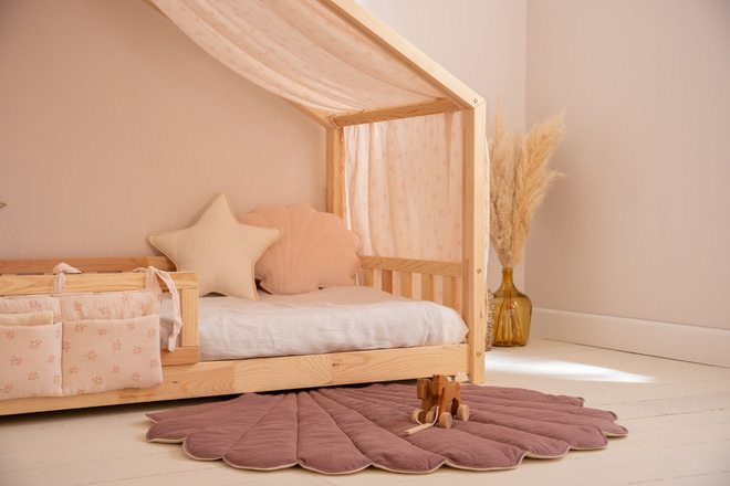 Plachta pro Postel Cabane Vintage Květiny – Model DK