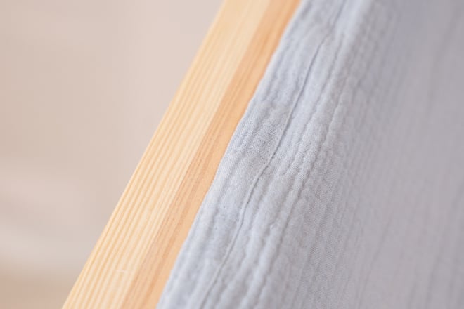 Telo per Letto a Capanna Grigio - Modello DK