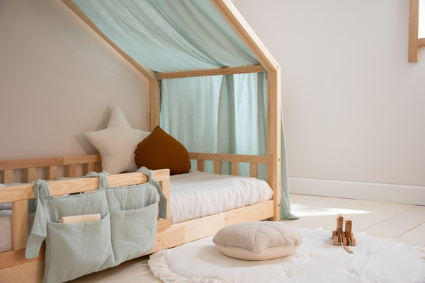 Plachta na postel Lit Cabane Mentol – Model DK