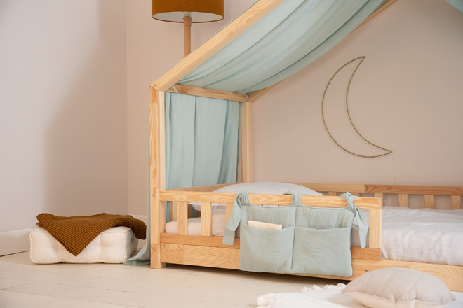Plachta na postel Lit Cabane Mentol – Model DK