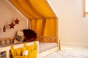 Bed Canopy - Mustard - Model DK