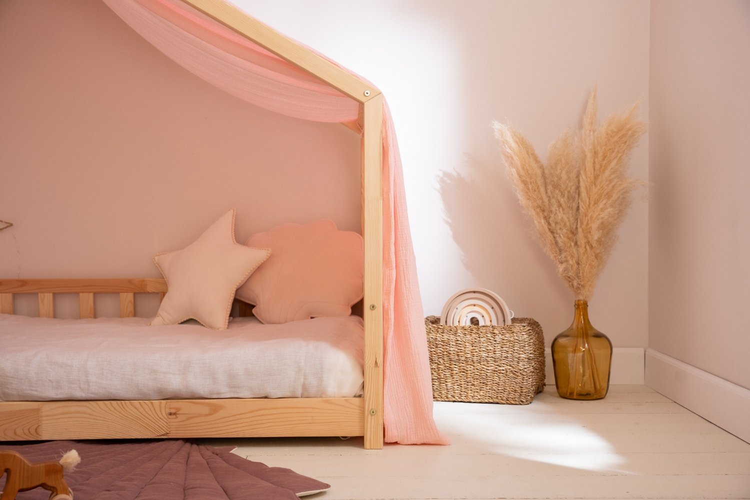 Bed Canopy - Pink - Model DK