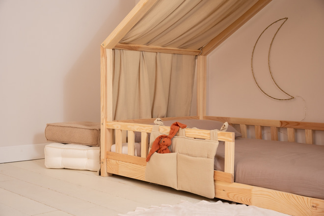 Plachta pro domečkovou postel Písková - Model DK