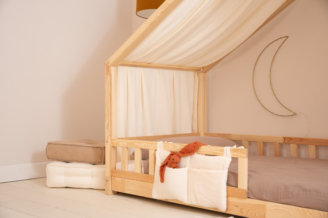 Plachta na Domeček Postel Vanilka - Model DK