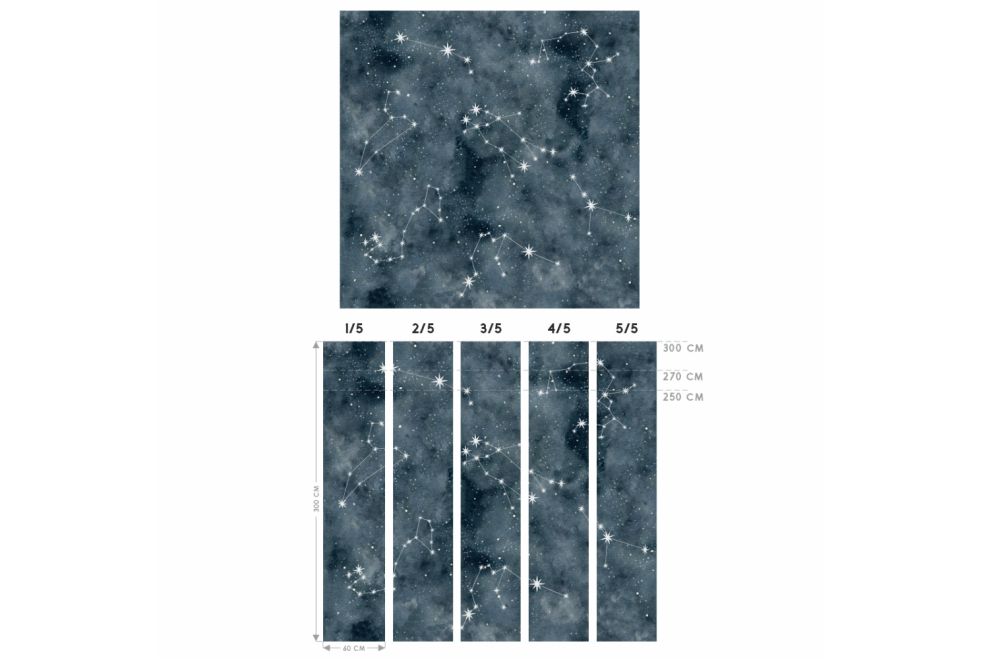 Constellation Wallpaper 2.7m x 3m