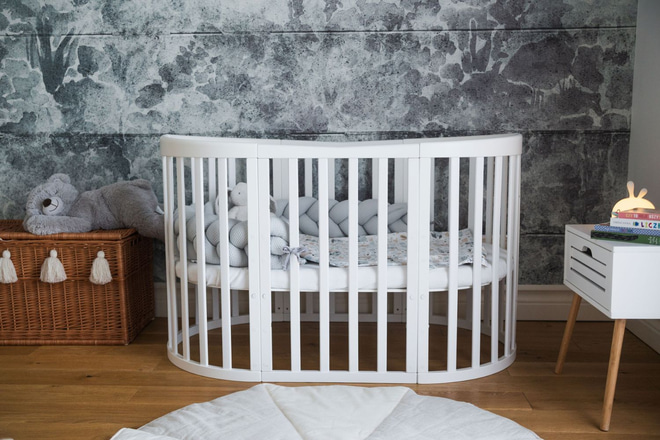 Culla Evolutiva 7 in 1 con materasso - Bianco