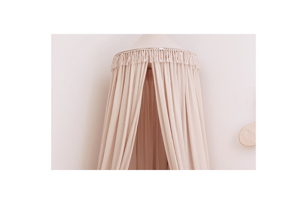 Cielo de Cama Boho Rosa Empolvado MAXI