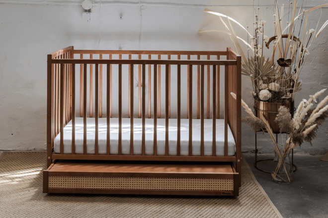 Boho Babybett 60x120 - Vintage