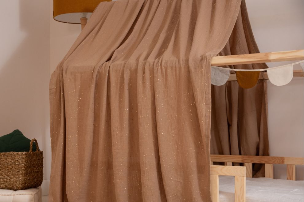 Hausbett-Himmel Camel Goldpunkte Für Modell K