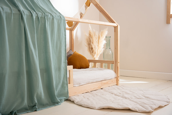 Hausbett-Himmel - Eukalyptus- Modell K