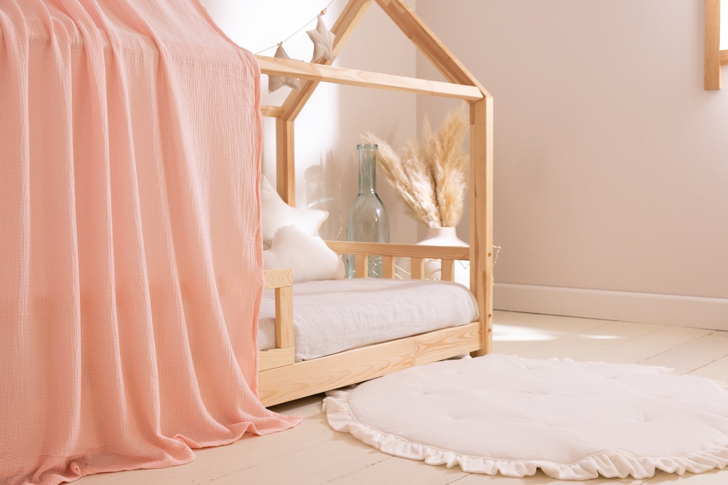 Bed Canopy - Pink - Model K